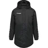 Hummel Športna jakna Authentic pegasto siva/črna/bela