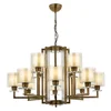Opviq Luster Av-4285-12E, 100 cm, Braon-bež