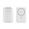 Power Bank MagSafe sa držačem za telefon 5000 mAh beli