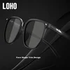 Loho Unisex naočare za sunce, Crne