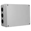 NADGRADNA DOZA Z UVODNICAMI 250X200X115 MM HERMETIČNA IP66 Z MEMBRANO