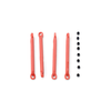 TRAXXAS ALUMINUM PUSHROD RED 1/16 E-REVO VXL (4) (297118)