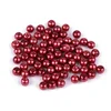 Steklene voščene kroglice O6 mm - rdeče (50 g)