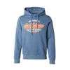 JACK & JONES Majica opal/oranžno rdeča/bela
