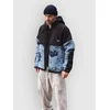 Salty Crew Shield Sherpa Jacket blue camo