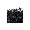 Kašaste perle (seed beads) 8/0 3 mm mat crna