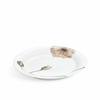 Bel porcelanast krožnik Kähler Design Hammershoi Poppy, o 27 cm
