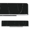 LED zidno svetlo PIERCE LED/12W/230V 30 cm crna