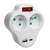 Maclean Električna vtičnica z 2x USB tipa E, MCE336