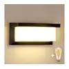 Brilagi - LED prigušiva spoljna zidna svetiljka BRICKY 1xE27/6W/230V 2700-6500K IP54 crna