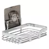 TENDANCE DRZAC SAPUNA 10X14X9,5CM NA LEPLJENJE HROM