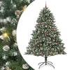 Umjetno božićno drvce Zelena 240 cm PVC, Plastika i Čelik