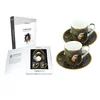 Carmani KOMPLET 2 SKODELIC ZA ESPRESSO CARAVAGGIO, GLAVA MEDUZE, PORCELAN