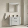 HANAH HOME Kupatilski ormarić sa umivaonikom i ogledalom (2 komada) Bari 85 v2 240
