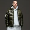 Cropp - Prošivena puffer jakna s kapuljačom - maslina