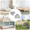Urezana T-matica 2 pcs Srebrno M6 mm Čelik