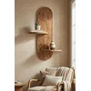 HANAH HOME Zidna polica Artmtkwll3 Oak