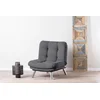 Atelier del Sofa Fotelja Misa 88x90x105cm Siva