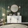 HANAH HOME Konzola Meyra 120 White Silver