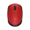 Logitech M171 Miš, Bežični, Crveni