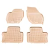 Rubber Car Mats Volvo S80 2006-2016 (beige)