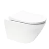 7041-003-6285 Vitra Integra viseča brezrobna WC školjka z WC desko s počasnim zapiranjem