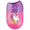 ŠILJILO PVC S PVC KUTIJOM 2 RUPE UNICORN FABER CASTELL 183553 SORTIRANO