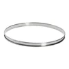 Tart mold, stainless steel, 30 cm - de Buyer brand