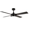 ESTIA ES06-21214 Plafonski dekorativni ventilator 132cm, 70W Crno-sivi