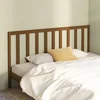 Uzglavlje za krevet boja meda 186 x 4 x 100 cm masivna borovina