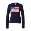 Polo Ralph Lauren Pulover modra/mornarska/rdeča/bela