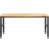 VEVOR Delovna miza O7225 183x64x97 cm rjava