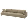 UPPAKRA Modularna sofa s 4,5 sedišta, Johanneshov smeđebež