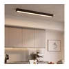 LED Plafonski/luster na sajli LED/44W/230V 3000K 120 cm crna