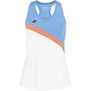 Dekliška brezrokavna majica Babolat Play Tank Top Girl White/Blithe Blue Hthr 12 - 14 let