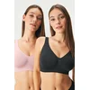2PACK Nepodložen brezšivni modrček Flexi Khloe