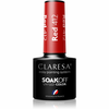 Claresa SoakOff UV/LED Color Take Me To The River gel lak za nohte odtenek Red 412 5 g