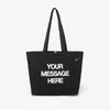Torba Nike Heritage Your Message Here Tote Bag 22L Black/ White/ Safety Orange Universal