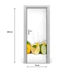 tulup.si Samolepilni tapete na vratih Citrusi 75x205 cm