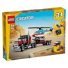 LEGO Creator 3in1 Kamion s ravnom platformom i helihopterom 31146