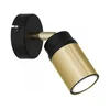 Zidni spot NEST 1xGU10/8W/230V crna/mesing