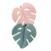 Saro Baby silikonske igrače za grizenje Jungle Mint/Blossom