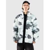 Blue Tomato Watercolour Camo Puffer Jacket camo