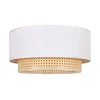 Duolla - Plafonsko svetlo BOHO 3xE27/15W/230V O 60 cm krem/ratan