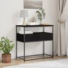 Konzolna stolica Crni hrast 75 x 40 x 75 cm Konstruirano drvo