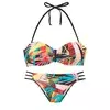 Bruno Banani Bikini turkizna/rumena/oranžna/črna