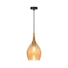 Luster na kablu NEXT 1xE27/40W/230V narandžasta/crna