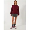 Bianco Lucci Pulover Pullover burgund