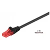 MicroConnect U/UTP CAT6 3M črne barve 10 kosov