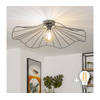 Brilagi - LED plafonski luster CERIA WIRE 1xE27/40W/230V prečnik 80 cm crni